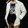 Ryan Gosling The Gray Man White Cotton Jacket