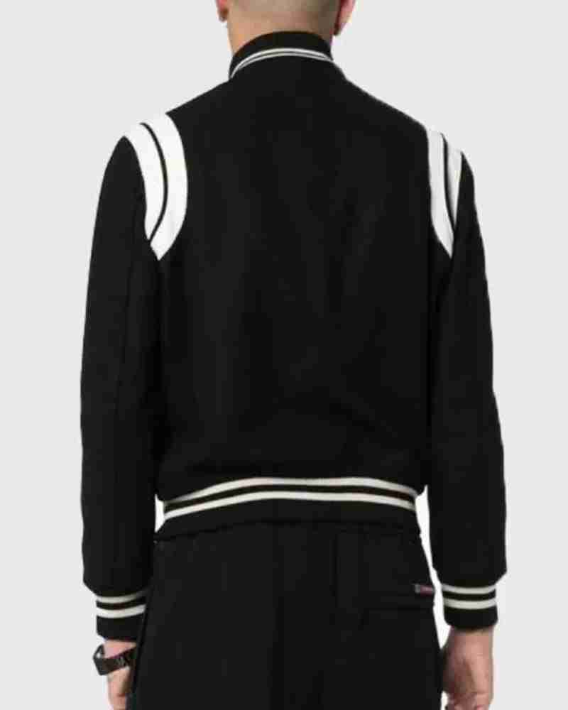 SLP Teddy Black Wool Jacket