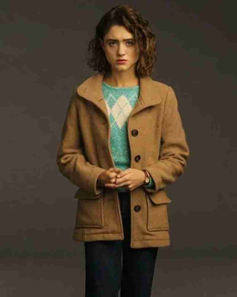 Stranger Things 3 Nancy Wheeler Wool Jacket