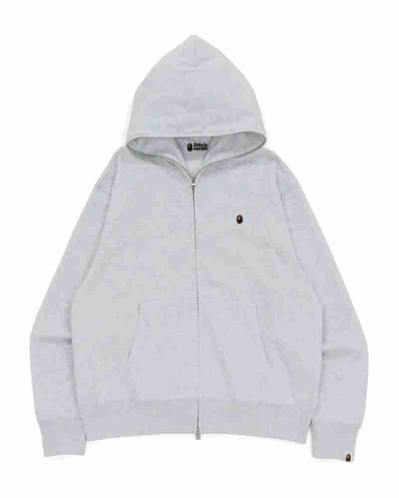 APE HEAD ONE POINT RELAXED FIT FULL ZIP HOODIE