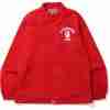 Mens College Coach Red Jacket