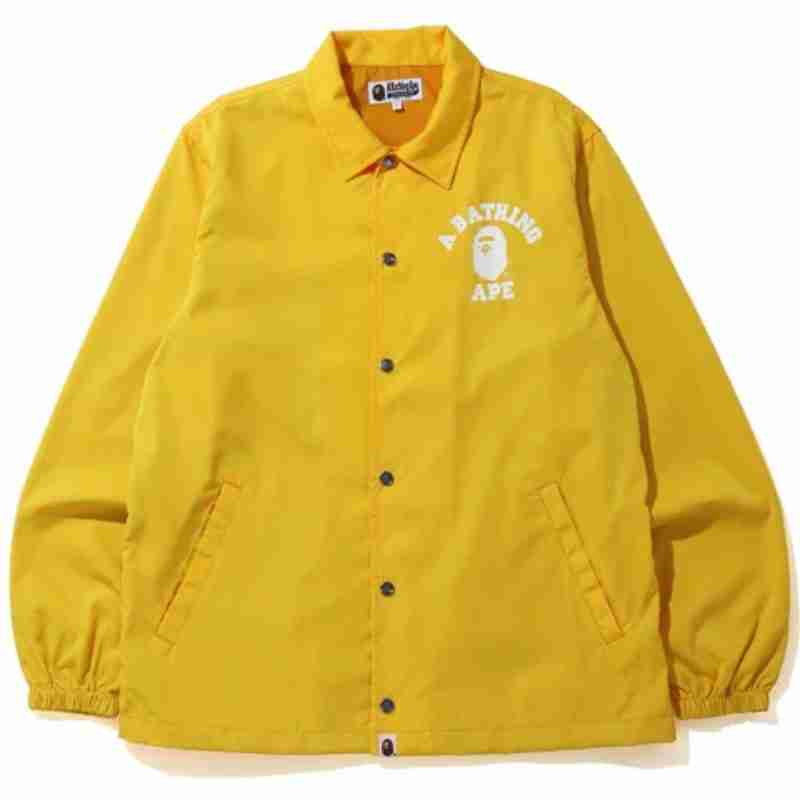 Mens College Coach Yellow Jacket
