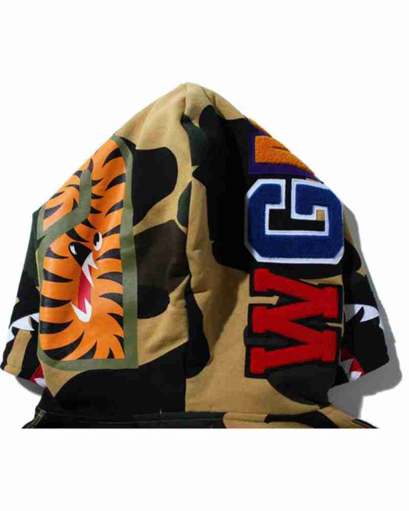 Giant 1ST Camo Shark Loose Fit Full Zip Force Hoodie