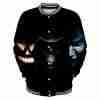 Halloween Black aVarsity Jacket