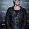Halloween Party Adam Lambert Black Leather Jacket