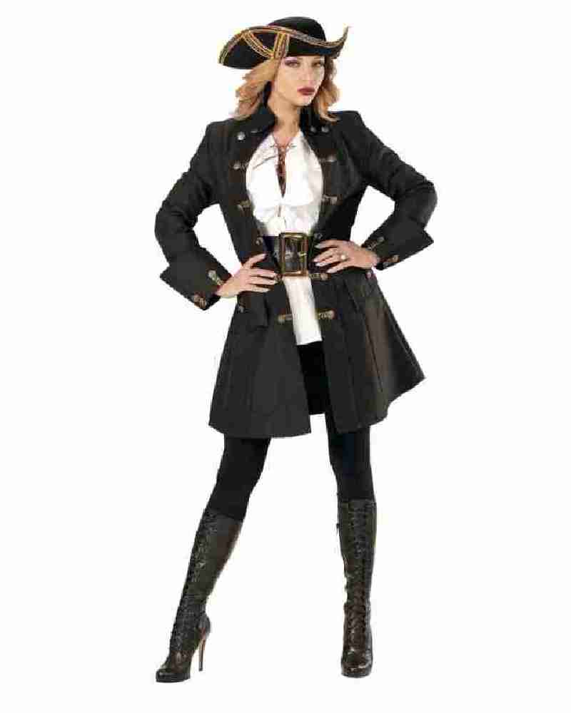 Halloween Pirate Captain Costume Coat