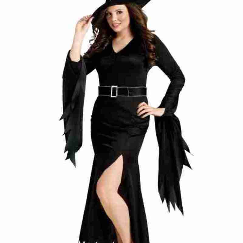 Halloween Plus Gothic Witch Costume