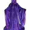 Halloween Wizard Velvet Purple Cloak