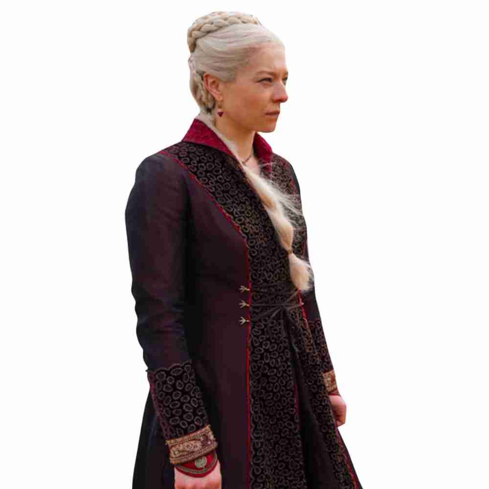 House of the Dragon 2022 Princess Rhaenyra Targaryen Coat