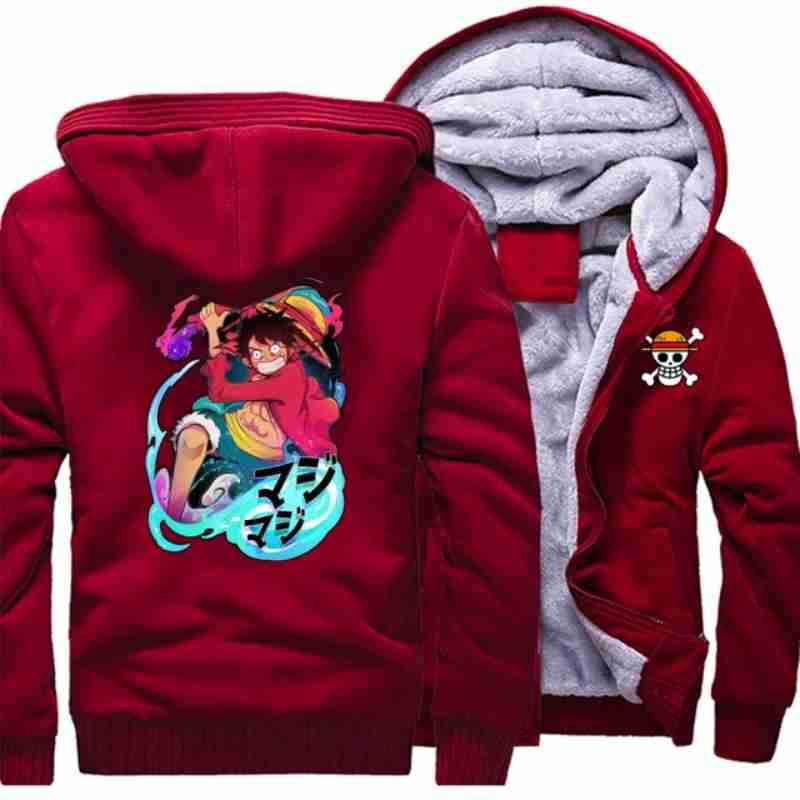 Japan Anime One Piece Red Jacket