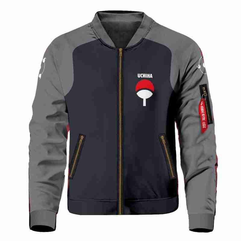 Naruto Personalized Uchiha Fire Bomber Jacket