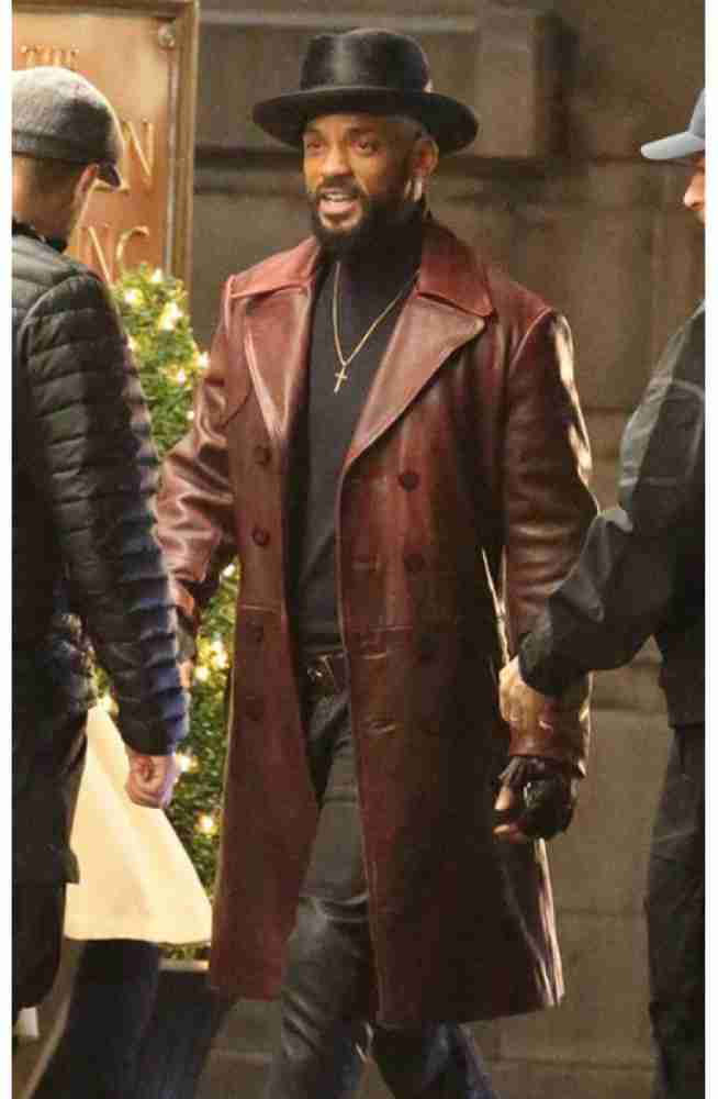 Will Smith Suicide Squad Deadshot Trench Coat