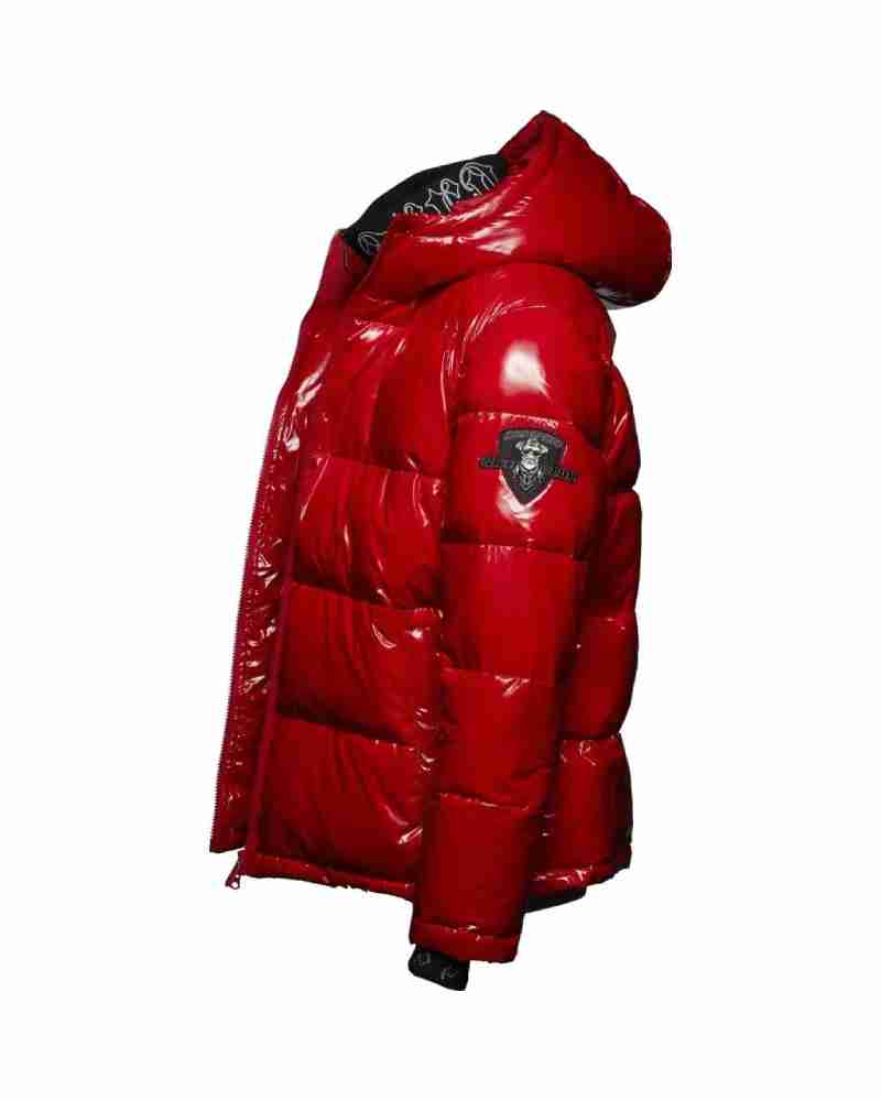 Aspen Puffer Magma Red Down Jacket