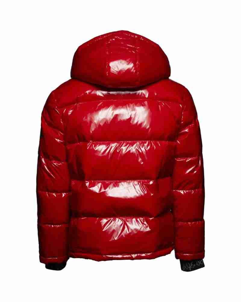Aspen Puffer Magma Red Down Jacket
