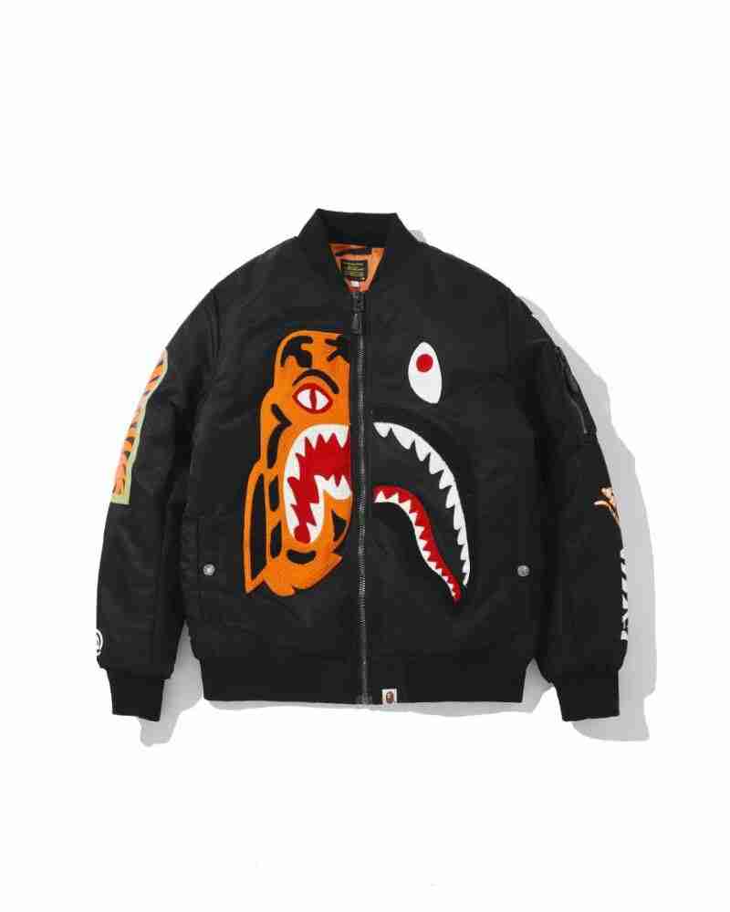 BAPE Shark Head Tiger Joint Jacket