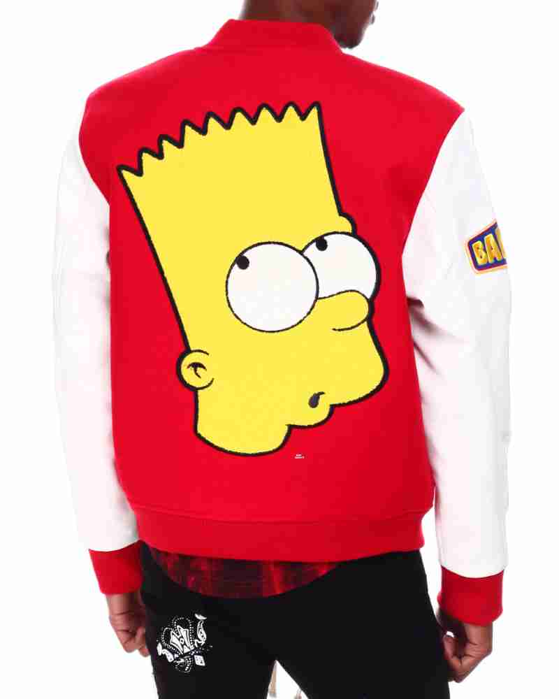 Bart Simpson Varsity Jacket