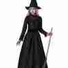 Halloween Deluxe Girls Witch Black Costume
