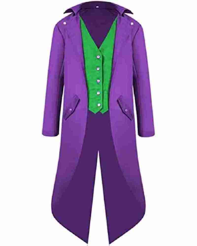 Halloween Gothic Purple Medieval Tailcoat