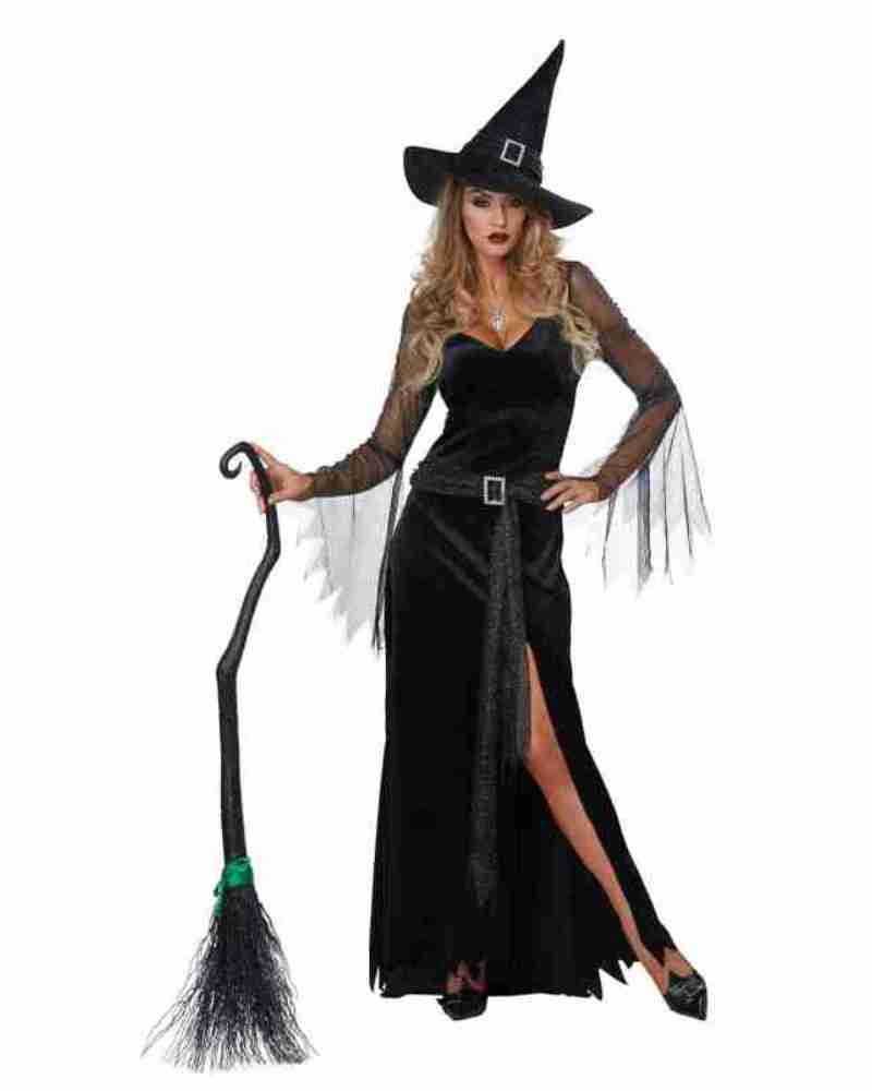 Halloween Rich Witch Women’s Black Costume