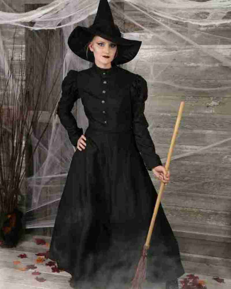 Halloween Women’s Deluxe Witch Black Costume