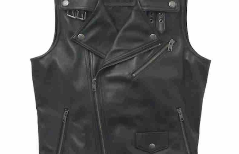 Harley Davidson Motorcycle Biker Women’s Pierce Leather Vest