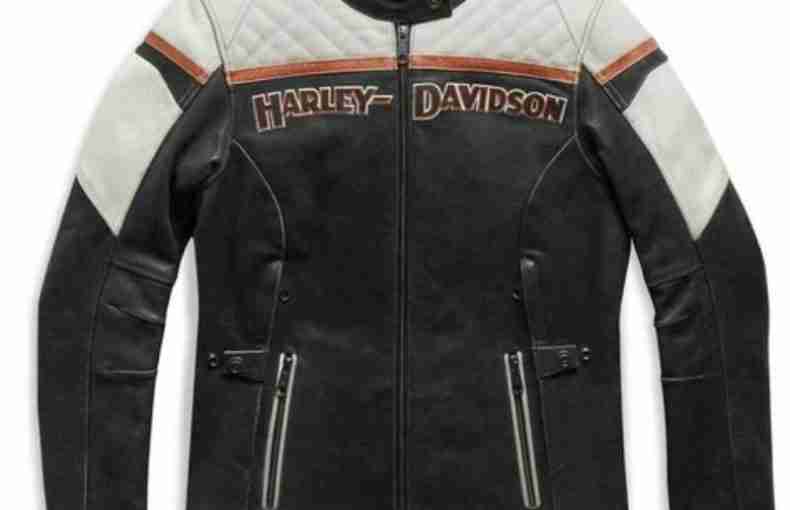 Harley-Davidson Triple Vent Miss Enthusiast II Leather Jacket