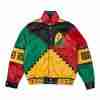 Martin Lawrence Jeff Hamilton Multicolor Leather Jacket