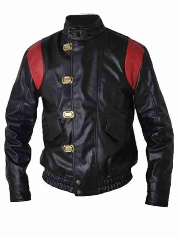 Akira Kaneda Black Leather Jacket
