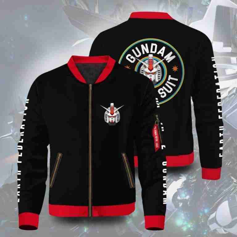 Anime Mobile Suit Gundam Bomber Jacket - CJ