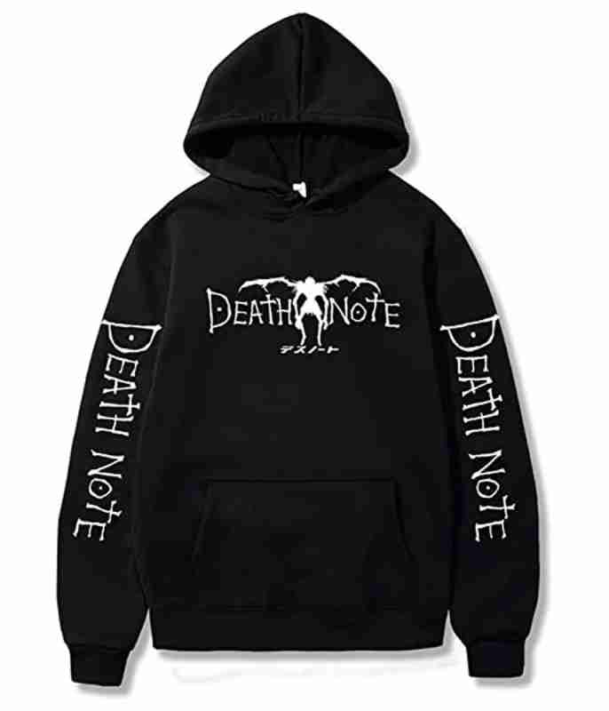 Death Note Ryuk Fleece Black Hoodie