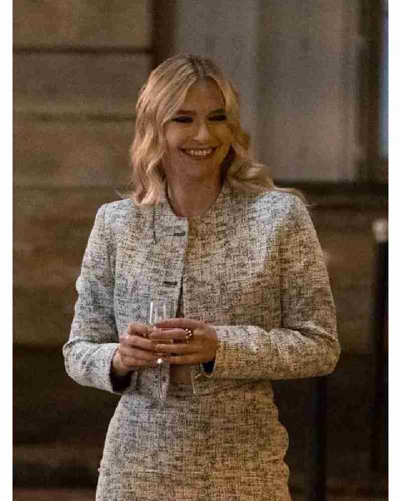 Emily In Paris S03 Camille Tweed Jacket