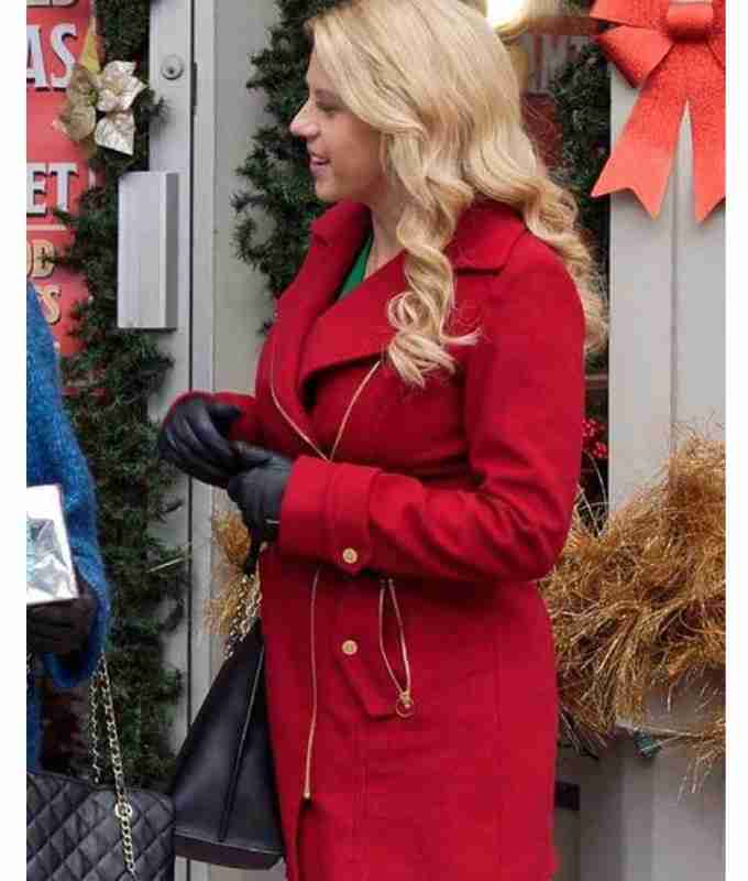 Entertaining Christmas Jodie Sweetin Long Coat