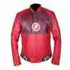 Flash Barry Allen Red Leather Jacket