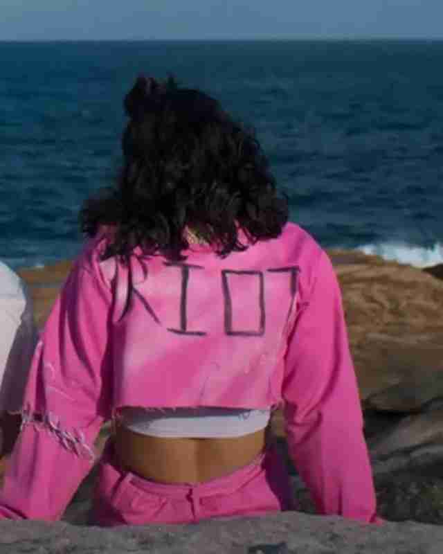 Heartbreak High 2022 Ayesha Madon Pink Cropped Jacket