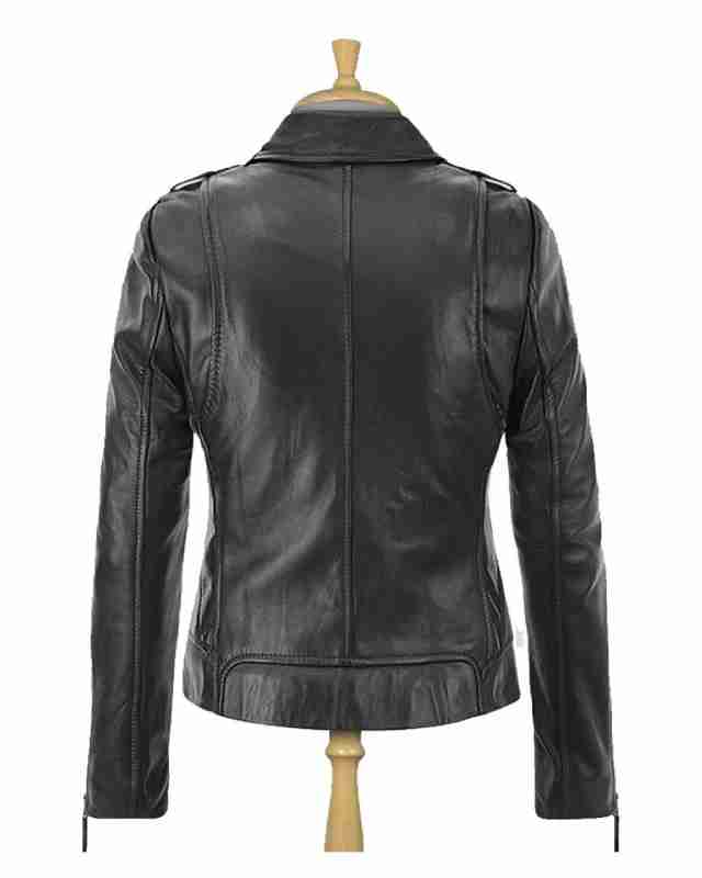 Jennifer Aniston Motorcycle Black Leather Jacket