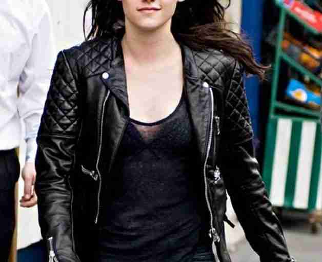 Kristen Stewart Biker Leather Jacket