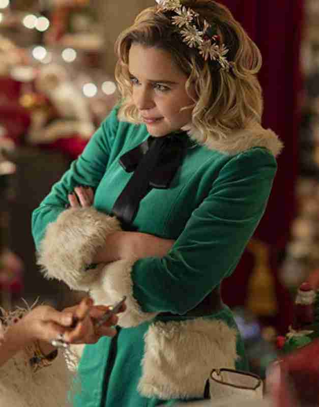 Last Christmas Emilia Clarke Wool Jacket