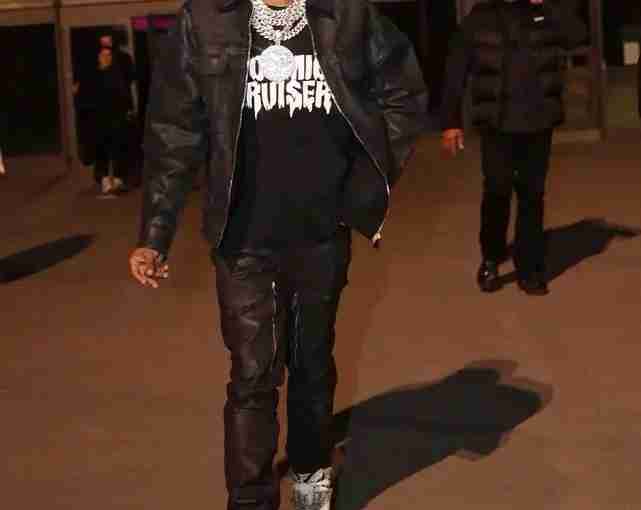 Lil Baby Black Leather Jacket