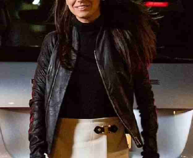 Luckiest Girl Alive Ani Fanelli Black Leather Jacket