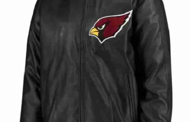 NFL Arizona Cardinals Leather Jacket