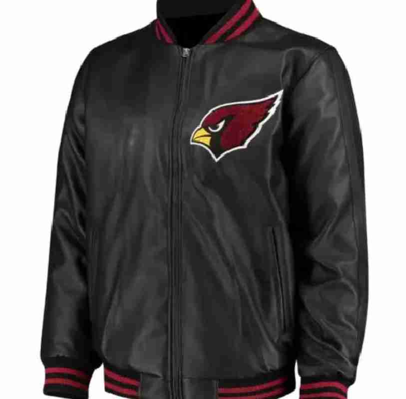 NFL Arizona Cardinals Leather Jacket