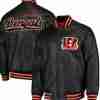 NFL Cincinnati Bengals G-III Sports Leather Jacket