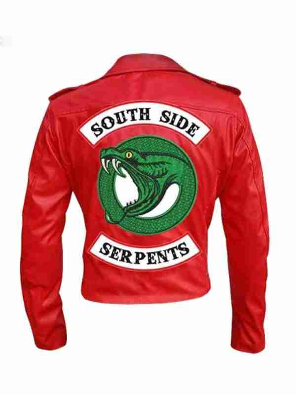 Southside Serpents Red & Green Jacket