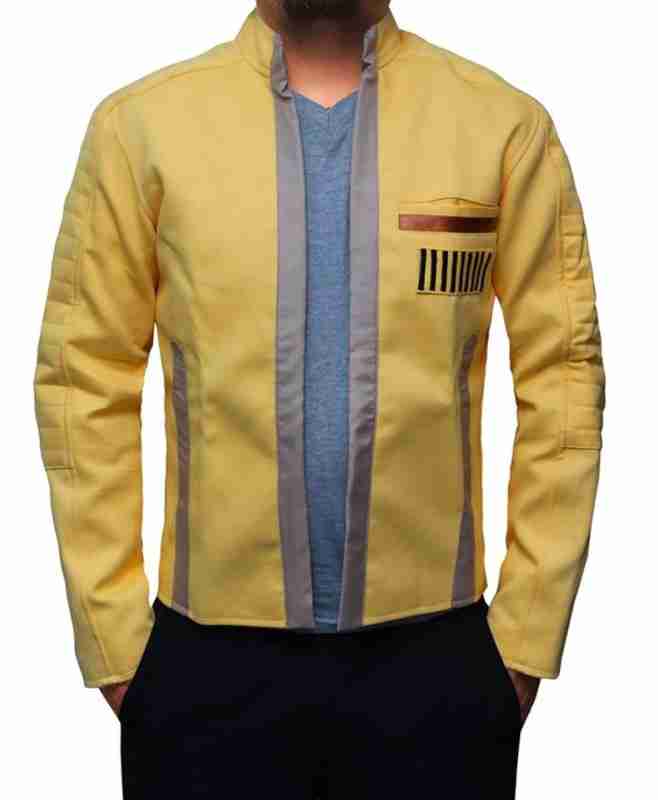 Star Wars Luke Skywalker Yellow Leather Jacket