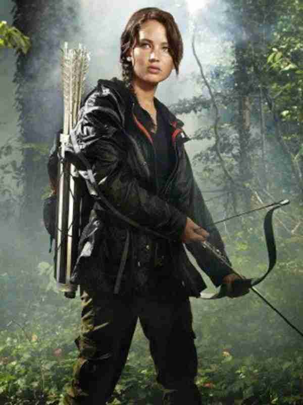 The Hunger Games Katniss Everdeen Arena Black Jacket