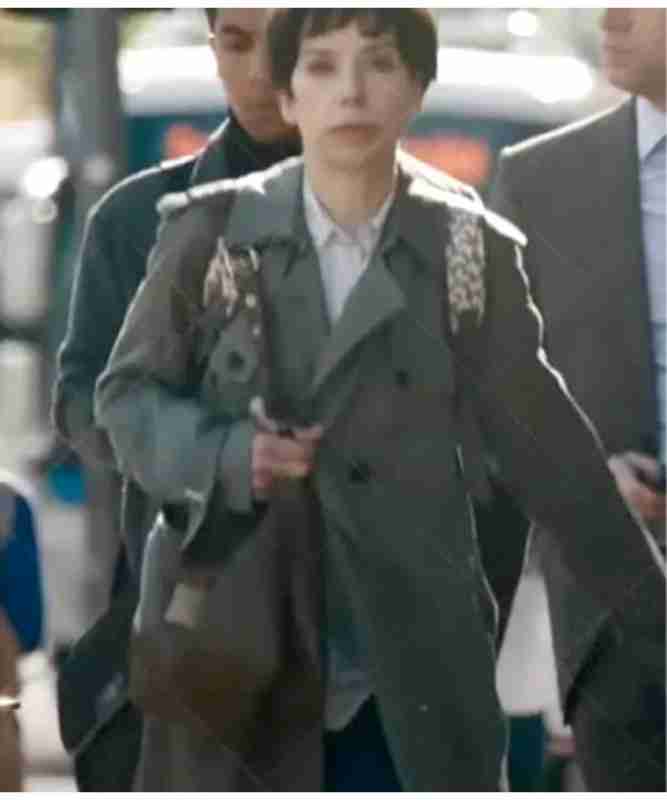The Lost King Sally Hawkins Gray Trench Coat