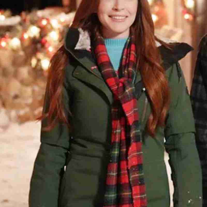 Falling for Christmas Lindsay Lohan Jacket