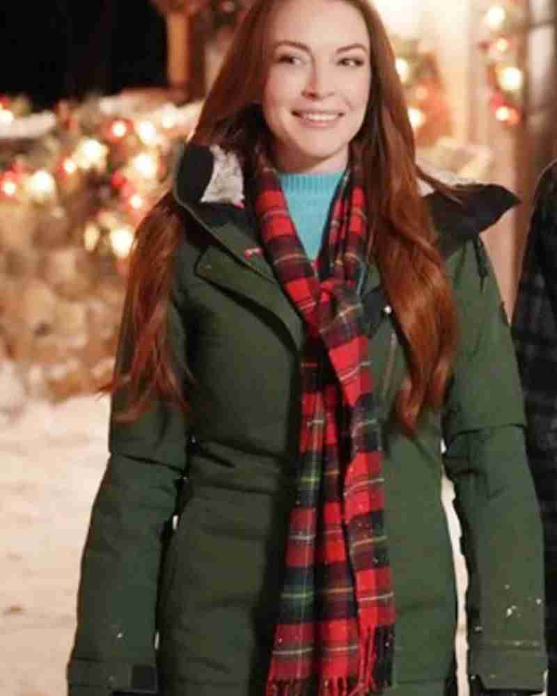 Falling for Christmas Lindsay Lohan Jacket