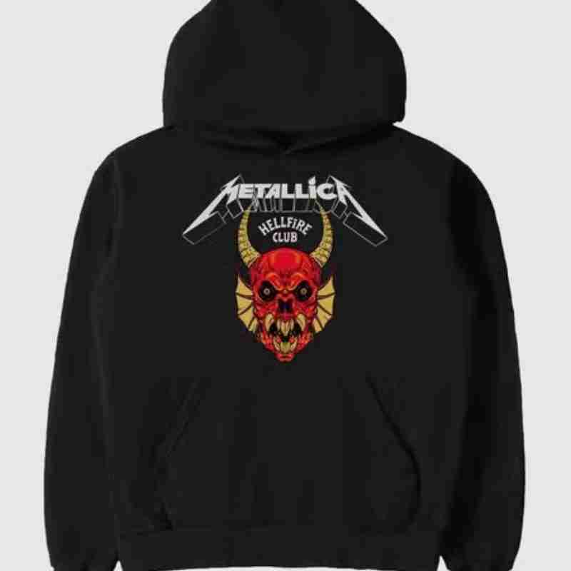 Hellfire Club x Metallica Black Hoodie