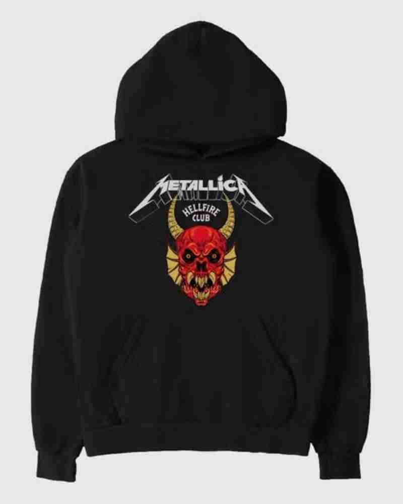 Hellfire Club x Metallica Black Hoodie